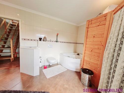 Badezimmer mit Sauna