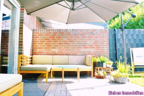 Sitzecke auf der Terrasse